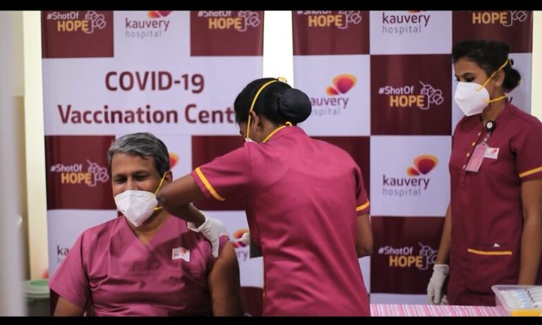 Kauvery Hospital Chennai begins vaccine programme for COVID-19
