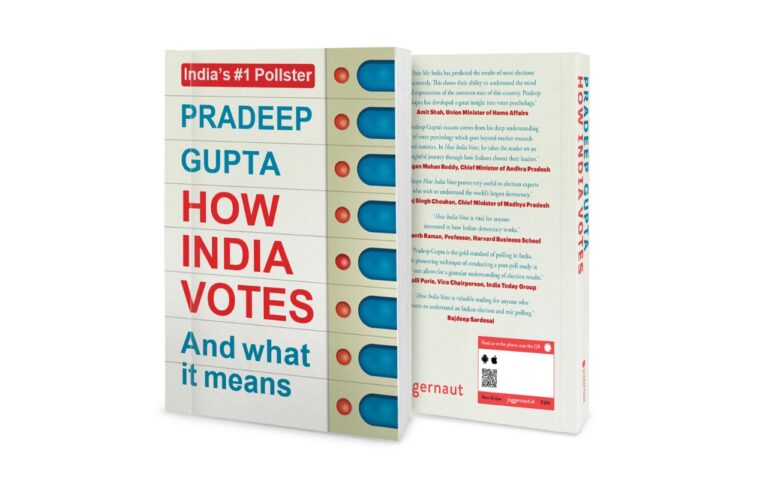 India’s foremost Pollster, Pradeep Gupta launches his new book ‘How India Votes: And What It Means’