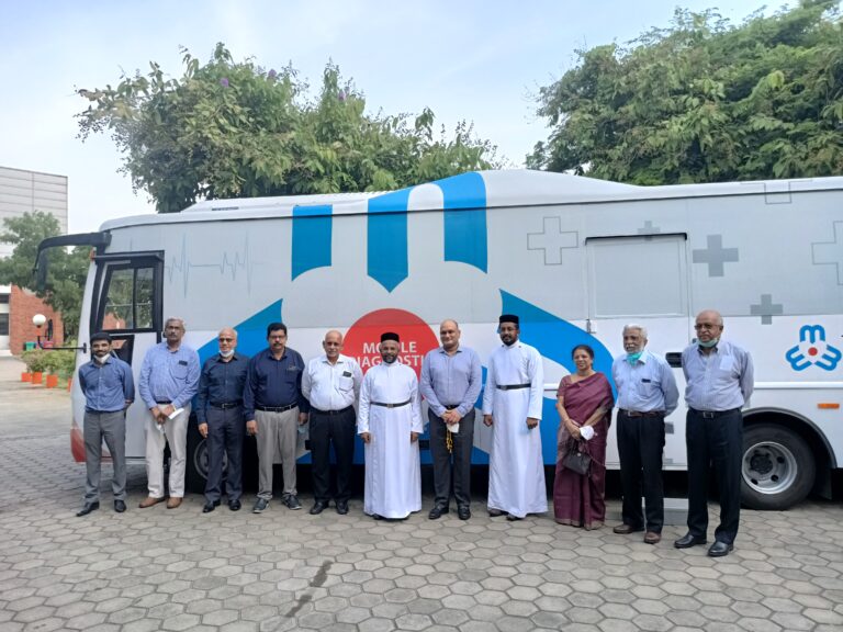 THE MADRAS MEDICAL MISSION PARTNERING WITH JOHNSON LIFTS LAUNCHED A MOBILE DIAGNOSTIC CLINIC