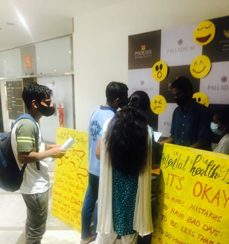 PHOENIX MARKETCITY AND PALLADIUM STEP UP TO PROVIDE MENTAL HEALTH AWARENESS TO CHENNAITES