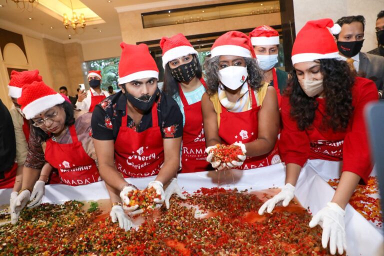 Ramada Plazo – PR Grand Chennal ” The Christmas Cake Mixing Ceremony “