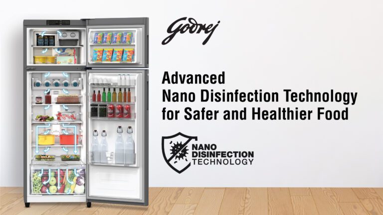 Godrej Appliances improves food safety for consumers with advanced Nano Disinfection Technology