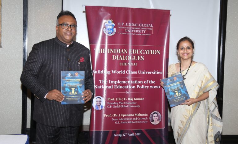 INDIAN EDUCATION DIALOGUES Building World Class Universities and the Implementation of the National Education Policy 2020 