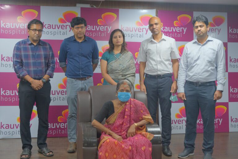 Kauvery Hospital successfully revives an activist after prolonged battle with Severe Covid Illness and Pneumonia 