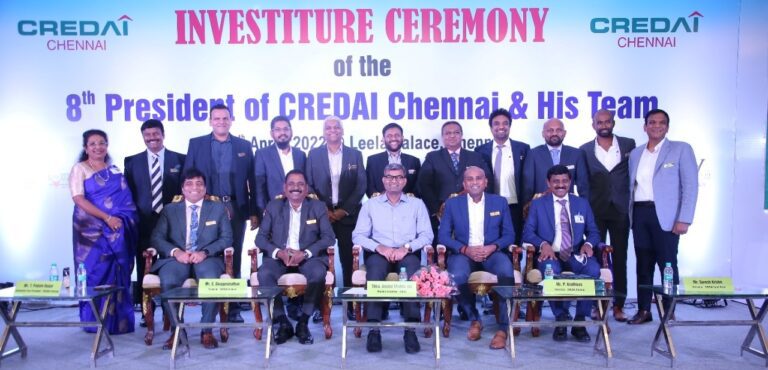 Sivagurunathan appointed as President of CREDAI Chennai 