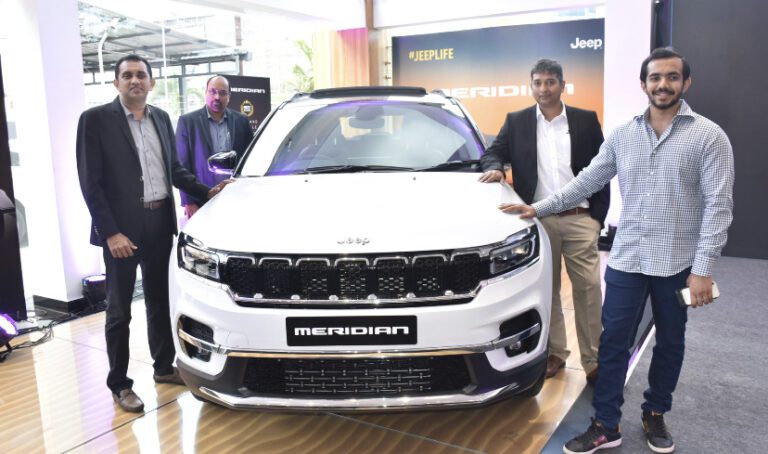 JEEP INDIA LAUNCHES THE MOST AWAITED ALL-NEW JEEP MERIDIAN AT INR 29.90 LAKHS 
