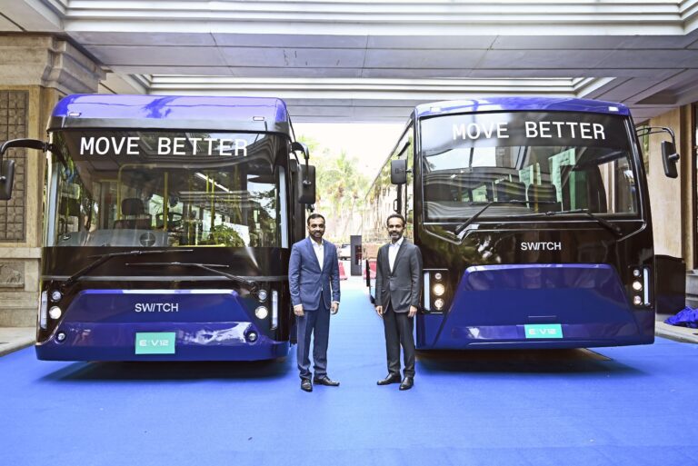 Switch India launches next generation electric bus platform – SWITCH EiV 12 