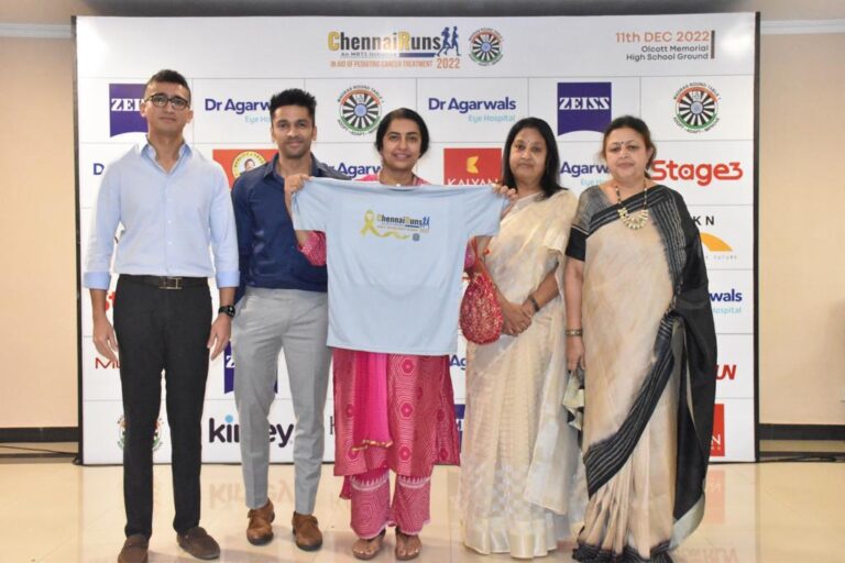 Madras Round Table 1 to Organize ‘Chennai Runs’ Marathon to Raise Funds for Paediatric Cancer Care