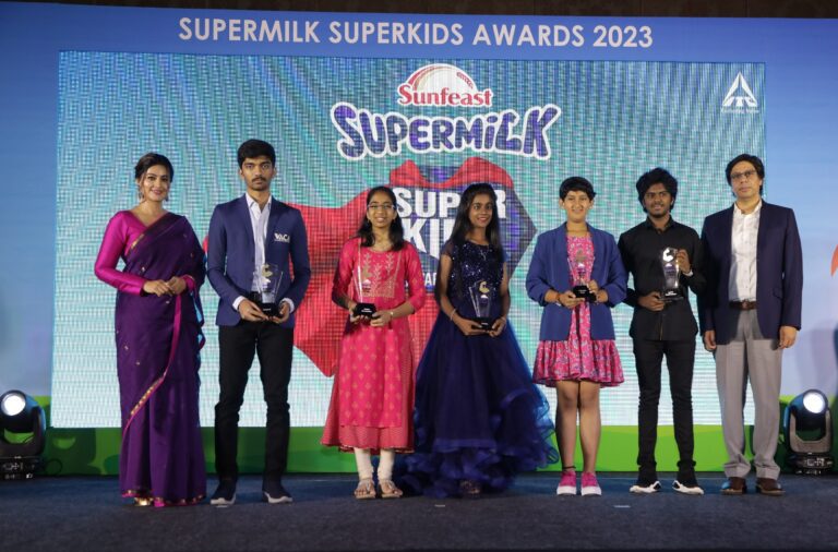 ITC’s Sunfeast Supermilk felicitates young achievers with SUPERKIDS Award 2023