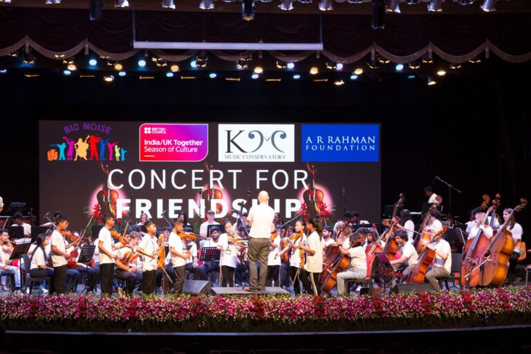 AR Rahman encourages young India-UK musicians at Concert for Friendship