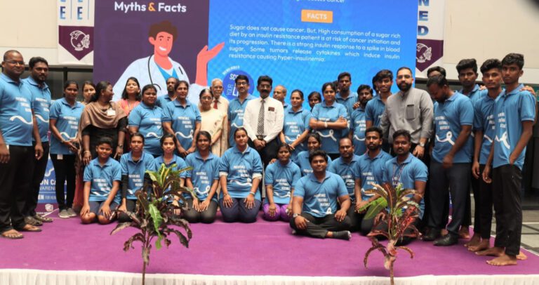 Colon Cancer Awareness Campaign at Dr. Kamakshi Memorial Hospitals, Pallikaranai