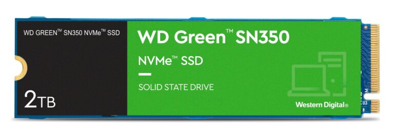 Western Digital WD Green SN350 NVMe SSD: Same Computer, Better Performance