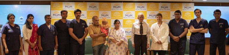 18-MONTHS-OLD BABY UNDERGOES LIFE-SAVING BRAIN TUMOUR REMOVAL SURGERY AT MGM HEALTHCARE