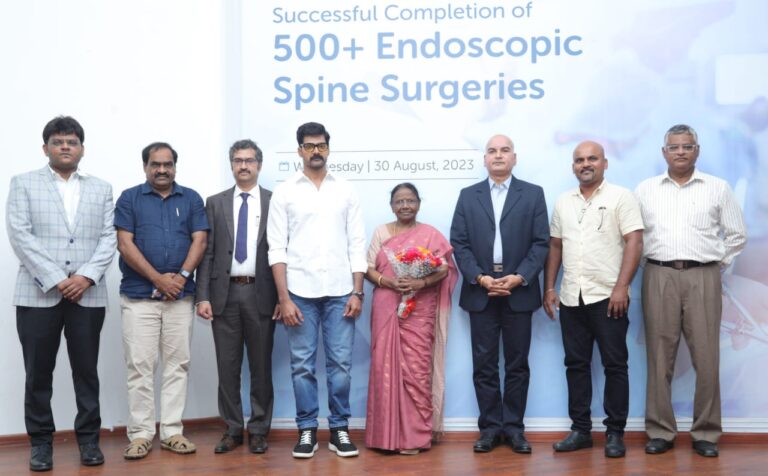 Gleneagles Global Health City Achieves Milestone of 578 Successful Endoscopic Spine Surgeries