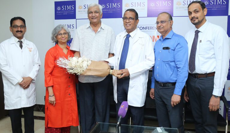 ICAD Team at SIMS Hospitals conducts a successful lifesaving staged procedure for complex cardiac and aortic disorder