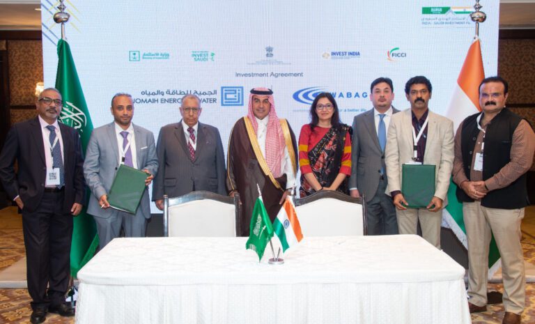 WABAG enters into a strategic alliance with Al Jomaih Energy and Water