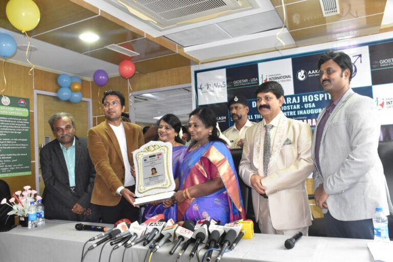 STEM CELL THERAPY CENTRE IN CHENNAI INAUGURATED BY Dr. TAMILISAI SOUNDARARAJAN