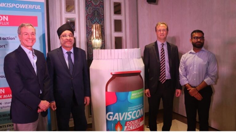 Reckitt launches Gaviscon Double Action in Tamil Nadu, helping people with acidity and heartburn