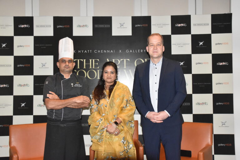 PARK HYATT CHENNAI X GALLERY VEDAThe Art of Food & Wine – A unique and stimulating culinary exploration