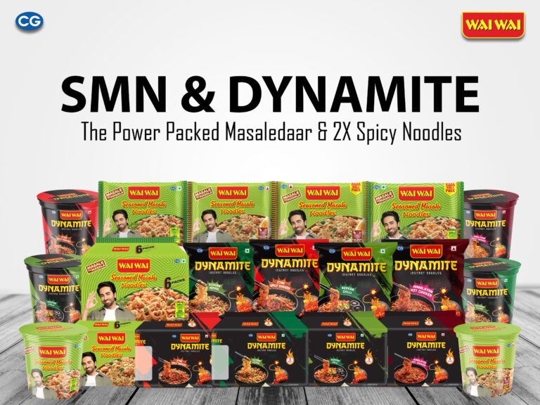 Ayushmann Khurrana Unveils CG Foods Delicious WAI WAI Noodle Flavors