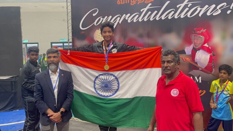 Malayali boy. Master Venay silambam International Champion…2024