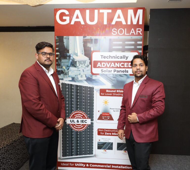 Gautam Solar all set to shine in South India with local availability of TOPCon Modules from two state-of-the-art warehouses