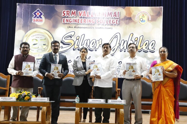 A Milestone of Memories: Silver Jubilee Commemoration at SRMValliammai Engineering College