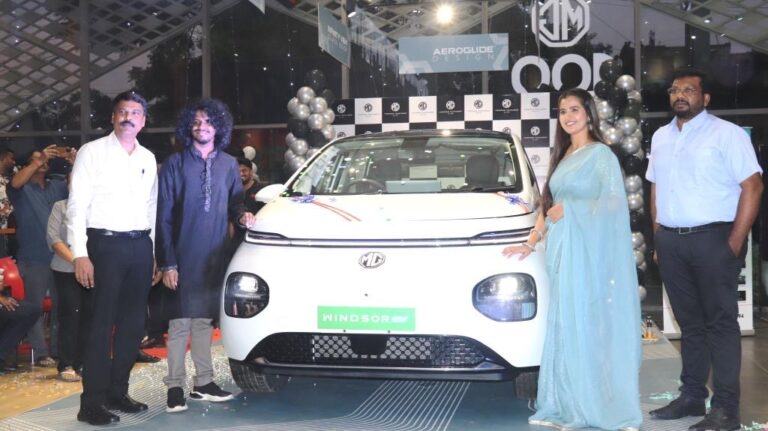 FPL MG Ambattur Unveils MG Windsor, India’s 1stIntelligent CUV