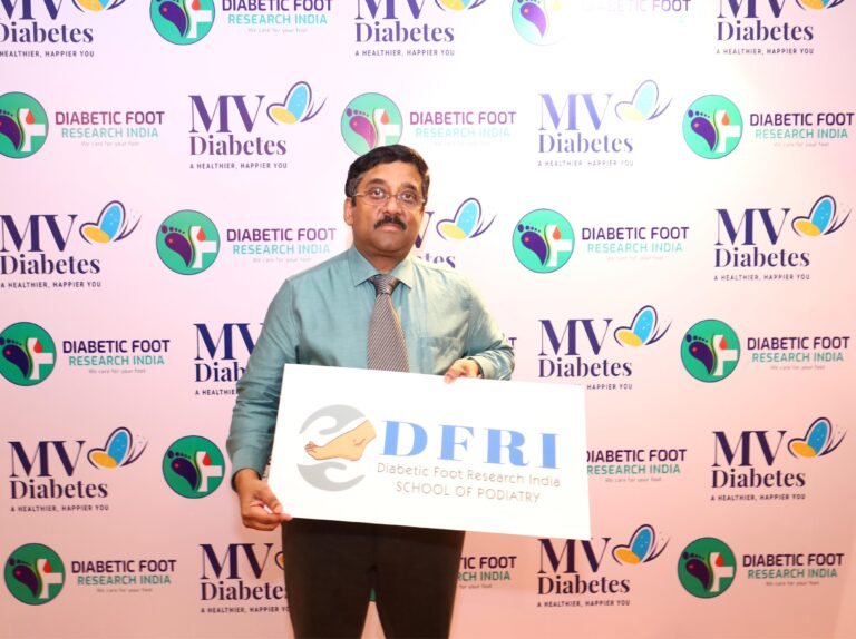 MV Diabetes Royapuram Launches “DFRI-School of Podiatry”