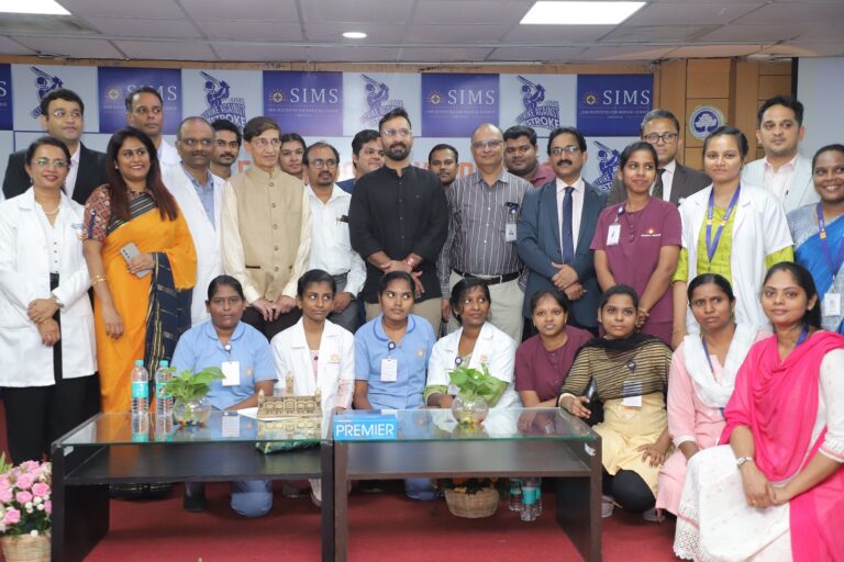 SIMS Hospital Join hands with Former Indian Cricketer Dinesh Karthik toStrike a Powerful Blow Against Stroke