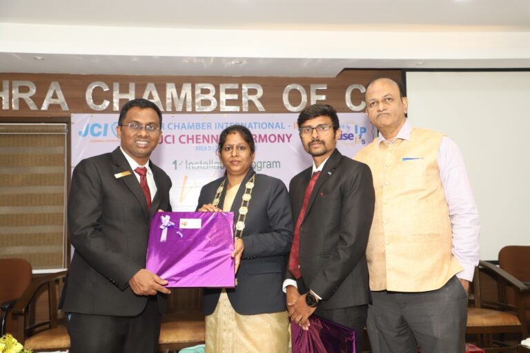 JCI Chennai Harmony Marks a New Beginning with Installation Ceremony