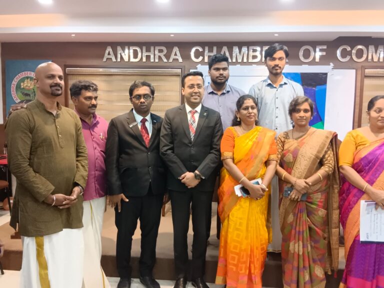 Historic visit of National President JFS Ankur Jhunjhunwala to Tamil Nadu