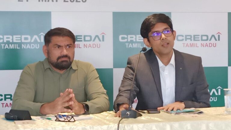 CREDAI Tamil Nadu Sets Bold 2025–2027 Vision Under New President W. S. Habib