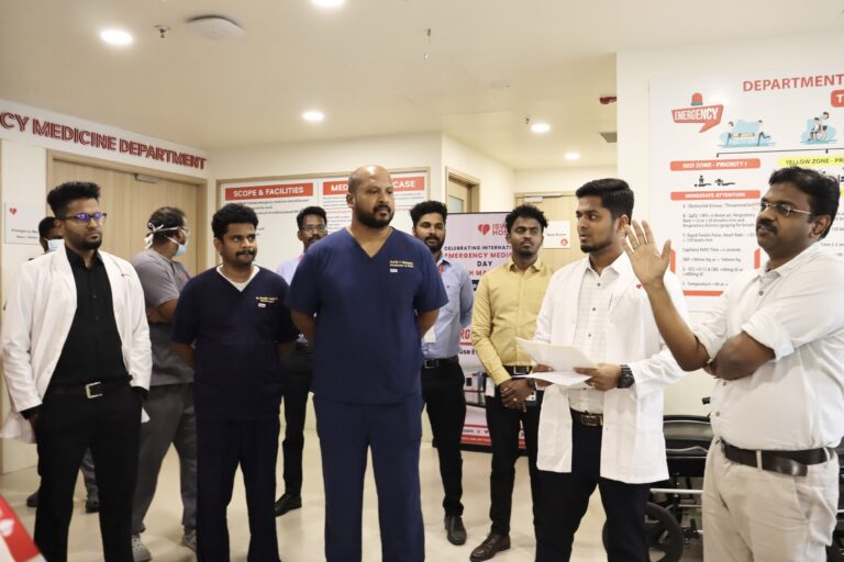 World Emergency Medicine Day: Iswarya Hospital Holds Mock Drill on External Disaster and Emergency Management