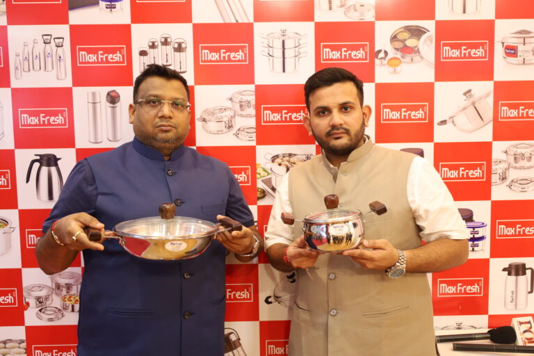 Max Fresh Launches New Range,Eyes Pan-India Expansion at Vibrant India Expo