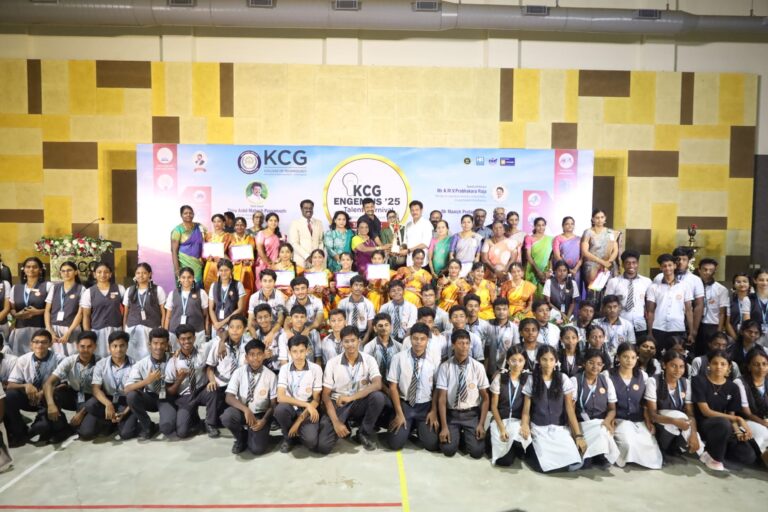 KCG College of Technology’s Engenius’25 Inspires Nearly 2,500 Students
