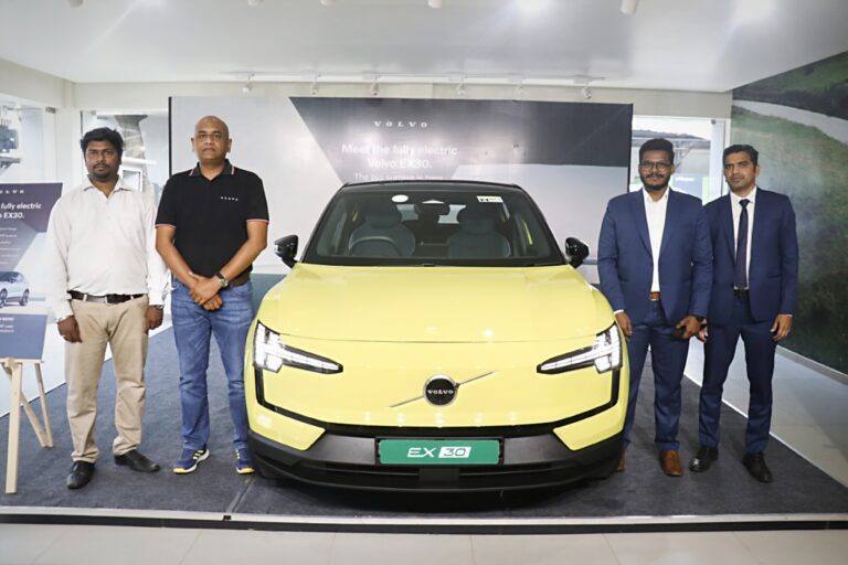 Volvo Car India’s latest BEV addition; the all-electric Volvo EX30