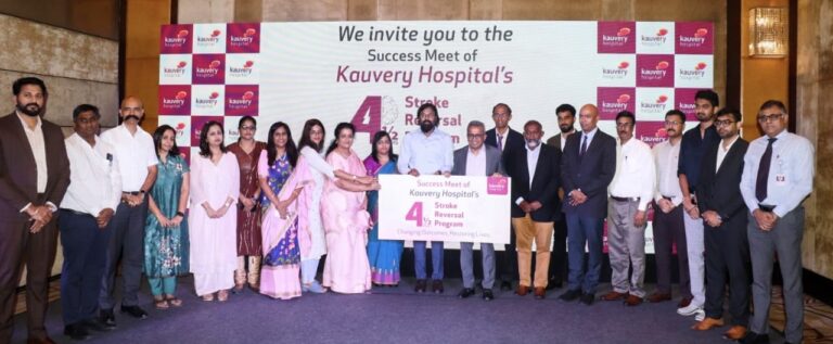 Kauvery Hospital, Chennai marks success of its 4½-Hour Stroke Reversal Program