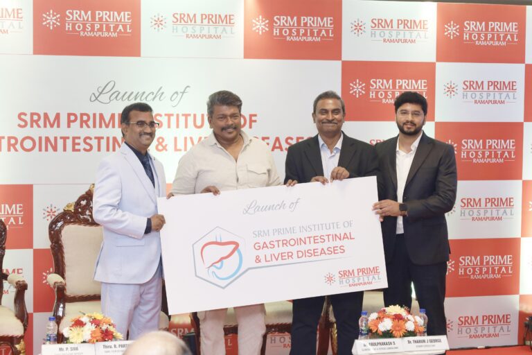 SRM Prime Opens GI and Liver Institute with South India’s Most Advanced Endoscopy Unit
