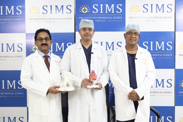SIMS Hospitals Performs India’s First Keyhole Removal of Rare Heart Tumour from the Left Ventricle