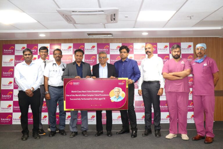Kauvery Hospital, Alwarpet Performs One of the World’s First complex TAVR-in-TAVR-in-SAVR Procedure