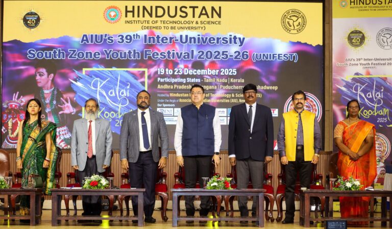 HITS Hosts Kalai Koodam 2025, Bringing 1,000+ Student Artistes from 27 Universities Across South India