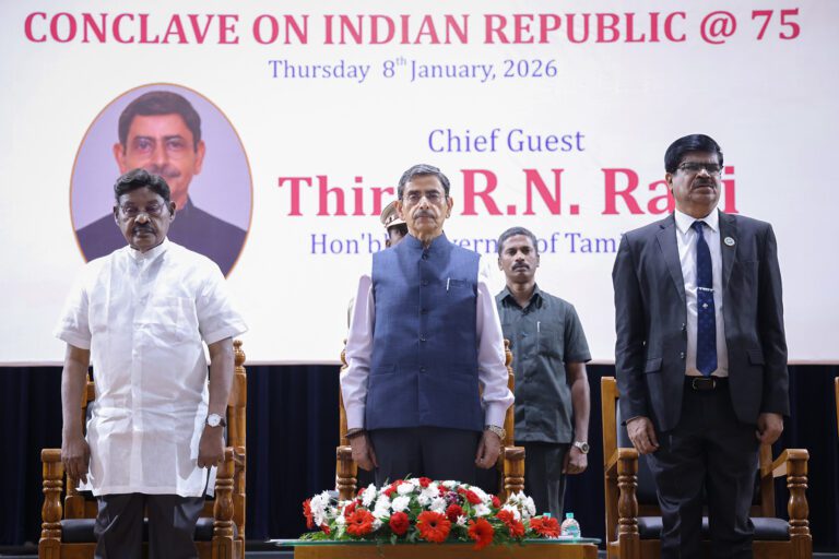 “Democracy Has Been in Our DNA and a Way of Life in Bharat for Thousands of Years,” Says Governor R. N. Ravi