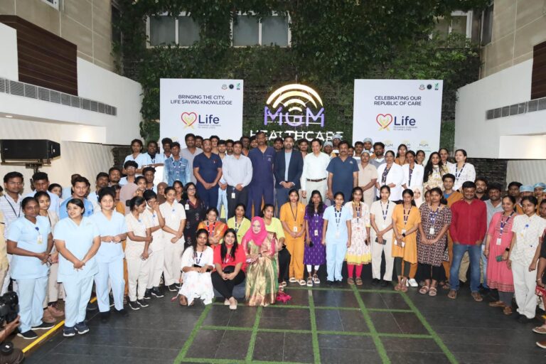 MGM Group of Hospitals Conducts BLS Training to Raise Cardiac Emergency Awareness