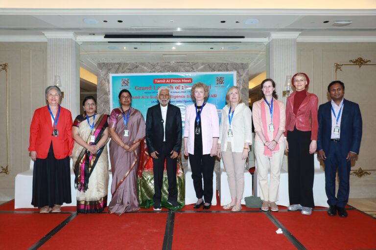 US-Based Dr. Baskaran Pillai Launches “Tamil AI” in Chennai; Unveils New Platform www.perarivu.ai