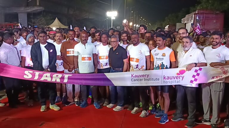 Kauvery Hospital Brings Chennai Together for the 4th Edition of K10K Cancer Awareness Run7050 Participants Run to Support Cancer Awareness and Early Screening