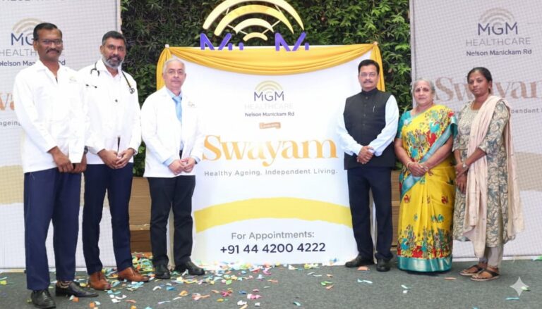 MGM Healthcare Launches ‘Swayam’, Chennai’s First Comprehensive Geriatric Program with a Dedicated Helpline Support for Seniors