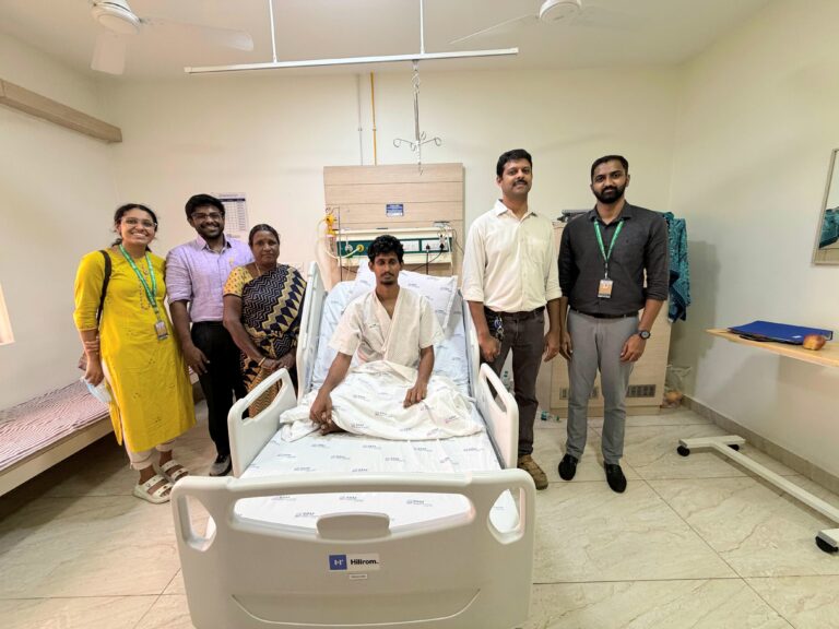 SRM Global Hospitals Saves 23-Year-Old Medical Intern After Serious Road Accident
