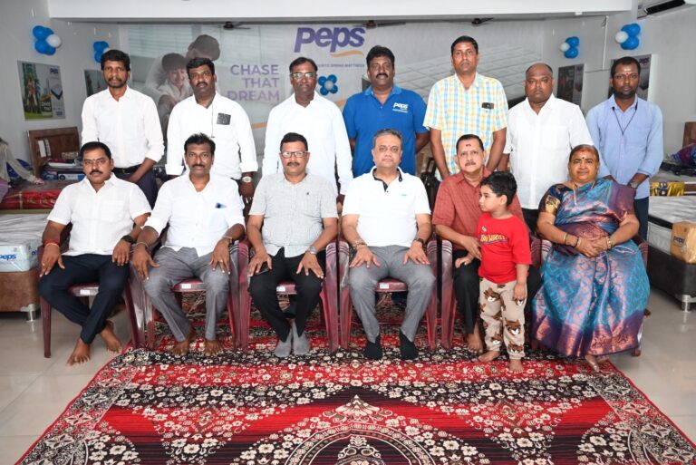 Peps Industries Expands Tamil Nadu Presence with the Launch of 135th Great Sleep Store in Chennai