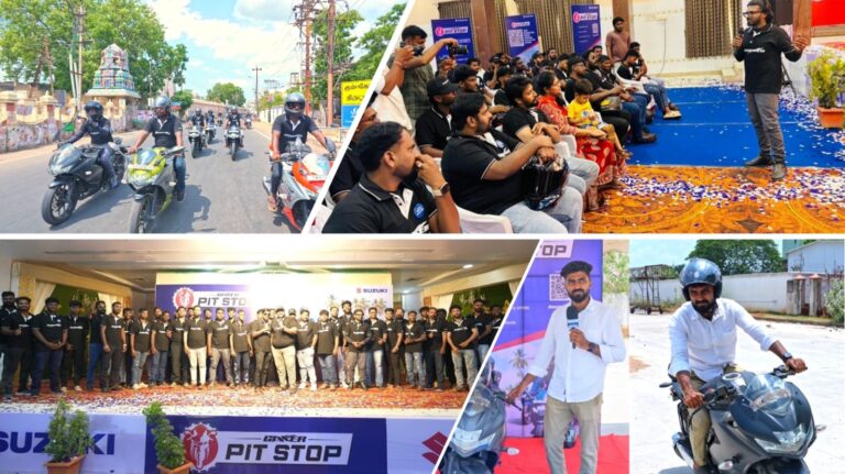 Suzuki Motorcycle India Expands On-Ground Customer Engagement with GIXXER Pit Stop in Kumbakonam, Tamil Nadu